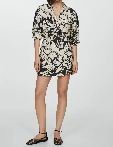 Rochie scurta Mango, floral