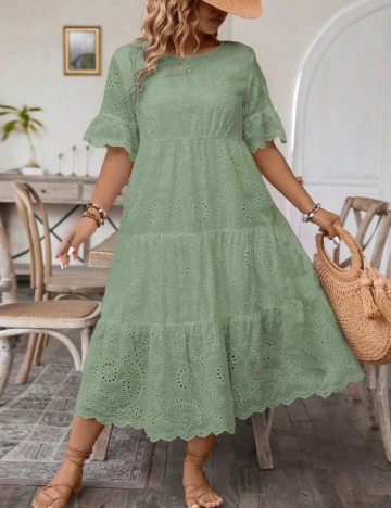 Compleu SHEIN CURVE, verde