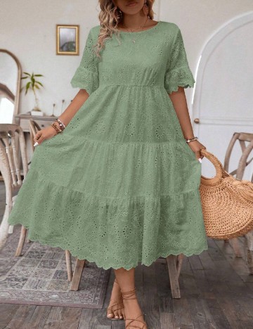 Compleu SHEIN CURVE, verde