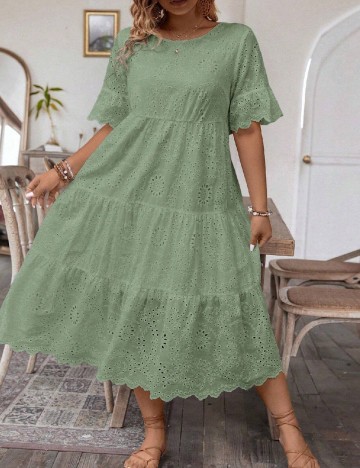 Compleu SHEIN CURVE, verde