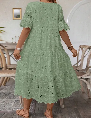 Compleu SHEIN CURVE, verde