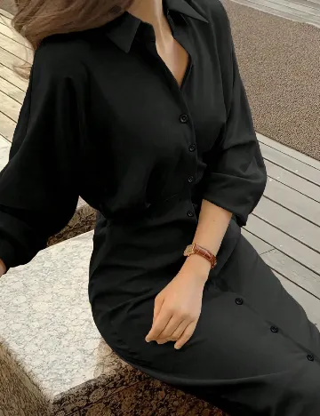 Rochie medie SHEIN, negru
