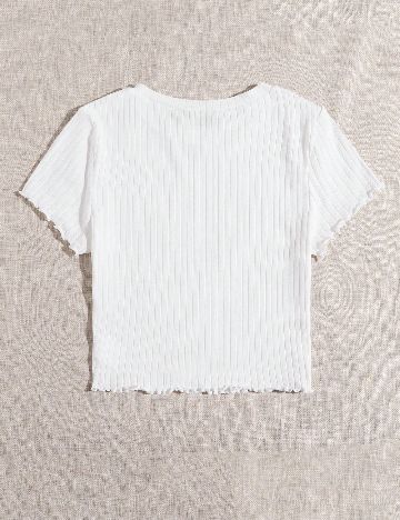 Top SHEIN, alb