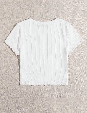 Top SHEIN, alb