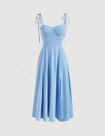 Rochie lunga SHEIN, albastru