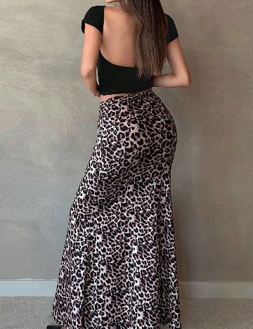 Top SHEIN, negru