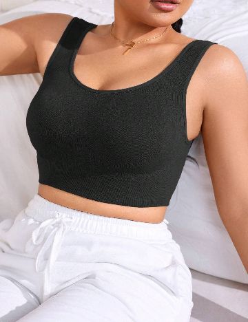 Bustiera SHEIN CURVE, negru