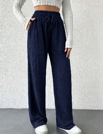 Pantaloni SHEIN, bleumarin