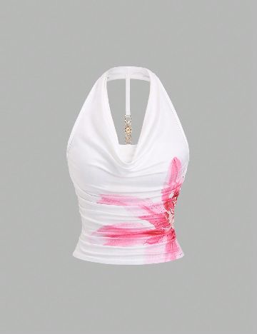 Top SHEIN, alb