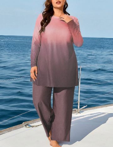 Costum de baie SHEIN CURVE, mix culori