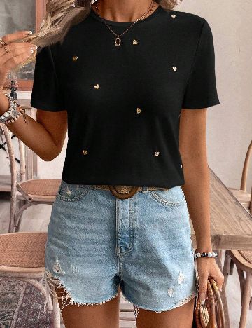 Tricou SHEIN, negru