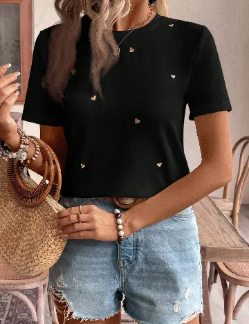 Tricou SHEIN, negru