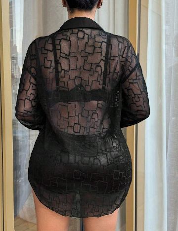 Camasa SHEIN, negru