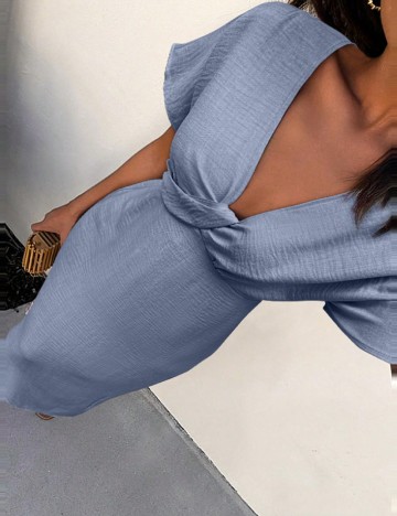 Rochie lunga SHEIN, albastru