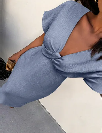 Rochie lunga SHEIN, albastru