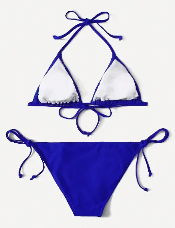 Costum de baie SHEIN, albastru