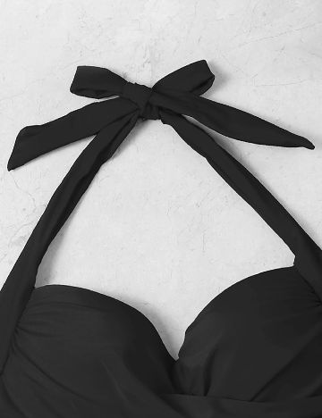 Sutien de baie SHEIN, negru