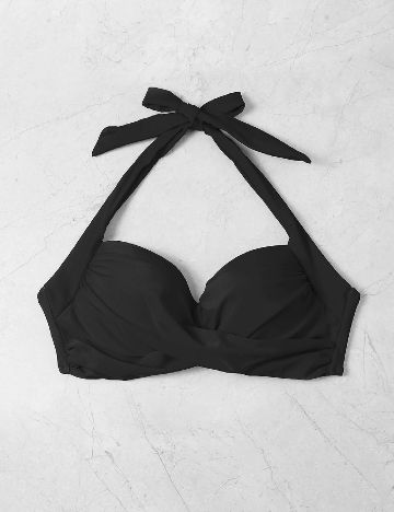 Sutien de baie SHEIN, negru