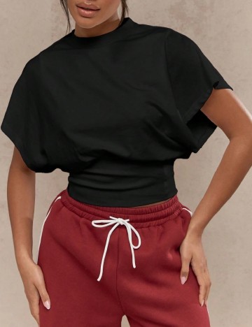 Top Missguided, negru
