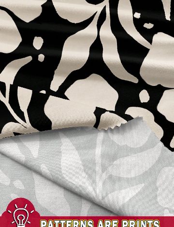 Compleu SHEIN, negru/crem