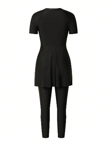 Costum de baie SHEIN, negru