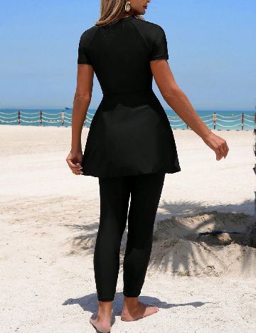 Costum de baie SHEIN, negru