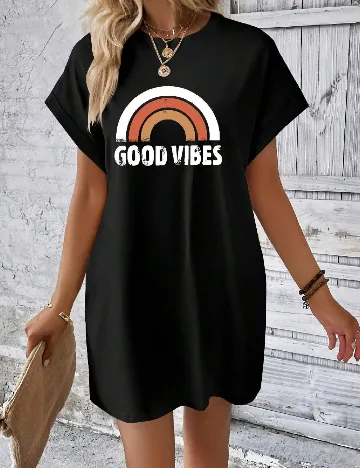 Rochie scurta SHEIN, negru