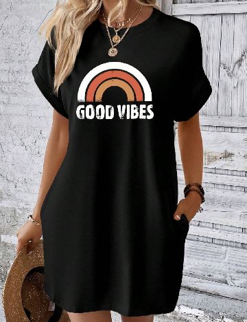 Rochie scurta SHEIN, negru