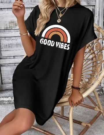 Rochie scurta SHEIN, negru