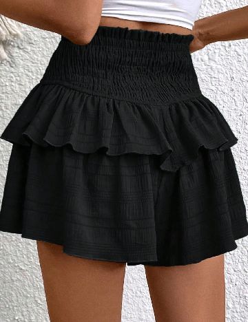 Pantaloni scurti SHEIN, negru