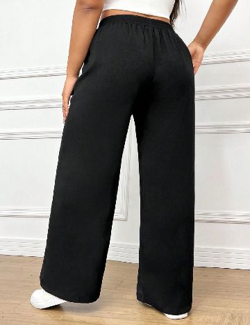 Pantaloni SHEIN CURVE, negru