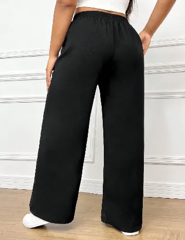 Pantaloni SHEIN CURVE, negru