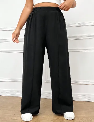 Pantaloni SHEIN CURVE, negru