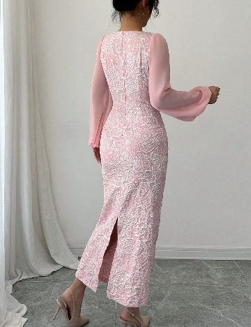 Rochie medie SHEIN, roz
