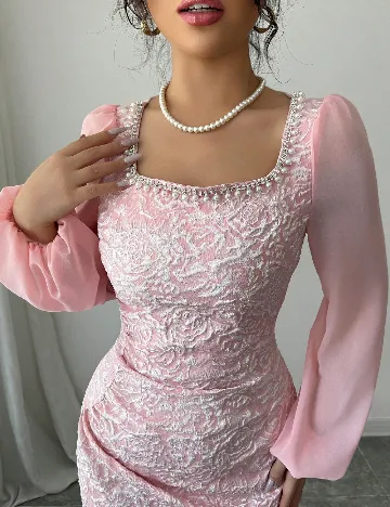 Rochie medie SHEIN, roz