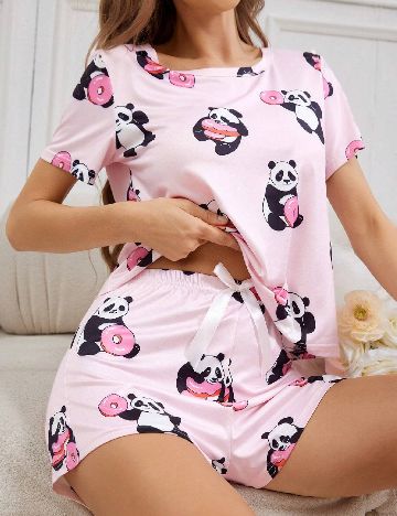 Pijama SHEIN, roz