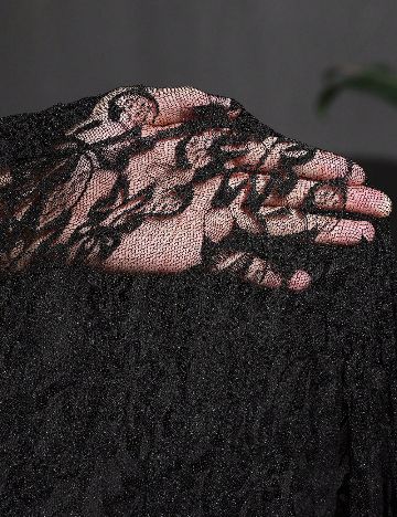Rochie lunga SHEIN CURVE, negru