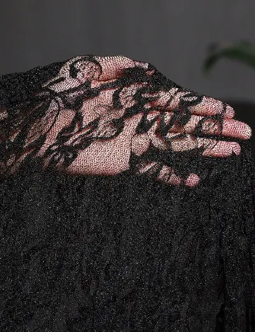 Rochie lunga SHEIN CURVE, negru