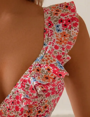 Costum de baie SHEIN, floral