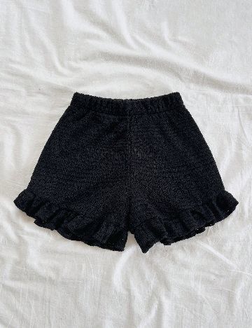 Pantaloni scurti SHEIN, negru