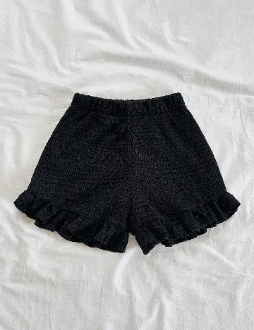 Pantaloni scurti SHEIN, negru