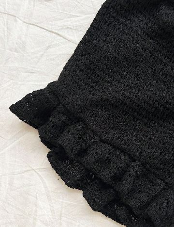 Pantaloni scurti SHEIN, negru