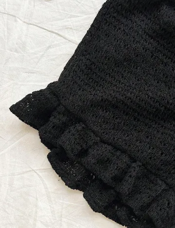 Pantaloni scurti SHEIN, negru
