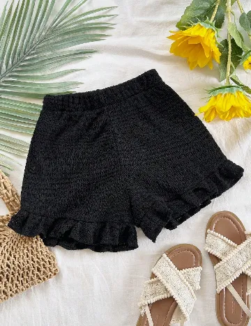 Pantaloni scurti SHEIN, negru