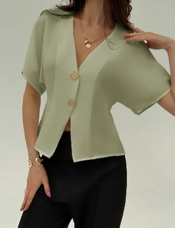 Bluza SHEIN, verde