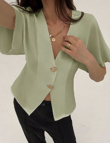 Bluza SHEIN, verde