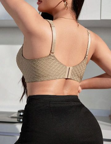 Sutien SHEIN, maro deschis