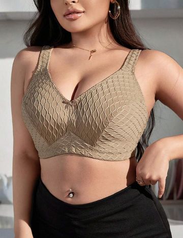 Sutien SHEIN, maro deschis