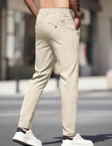 Pantaloni SHEIN, crem