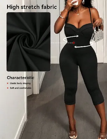 Salopeta SHEIN, negru